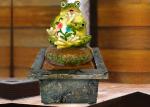 American Style Polyresin Frogs Indoor Tabletop Fountains
