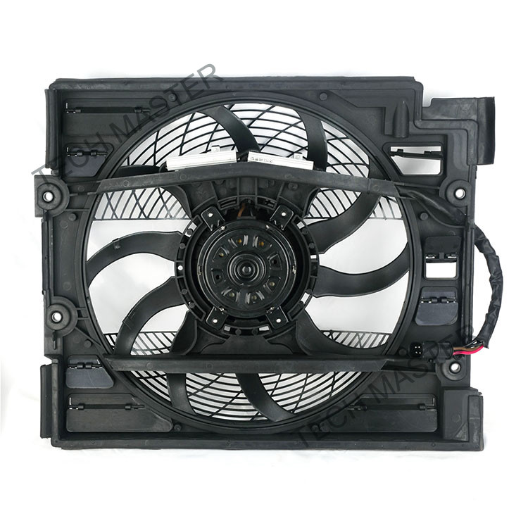 With Control Module 4 Pins Auto Radiator Cooling Fan For BMW 5 Series E39 64548380780