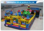 Outside Inflatable Amusement Theme Parks With Bounce House Waterproof PVC