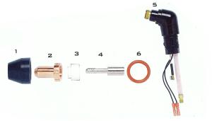 China High Efficiency Plasma Cutting Torch PCH 20 Small Thermal Deformation factory