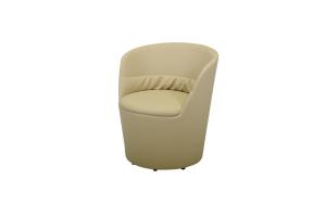 China Tufted Design Comfortable Lobby Lounge Furniture Ergonomic Fabric Chair factory