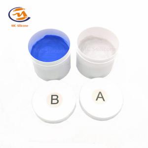 China Blue Kneadable Fast Curing Platinum-Cure Two-Part 40 Shore A Silicone Mold Putty For Jewelry Casting factory