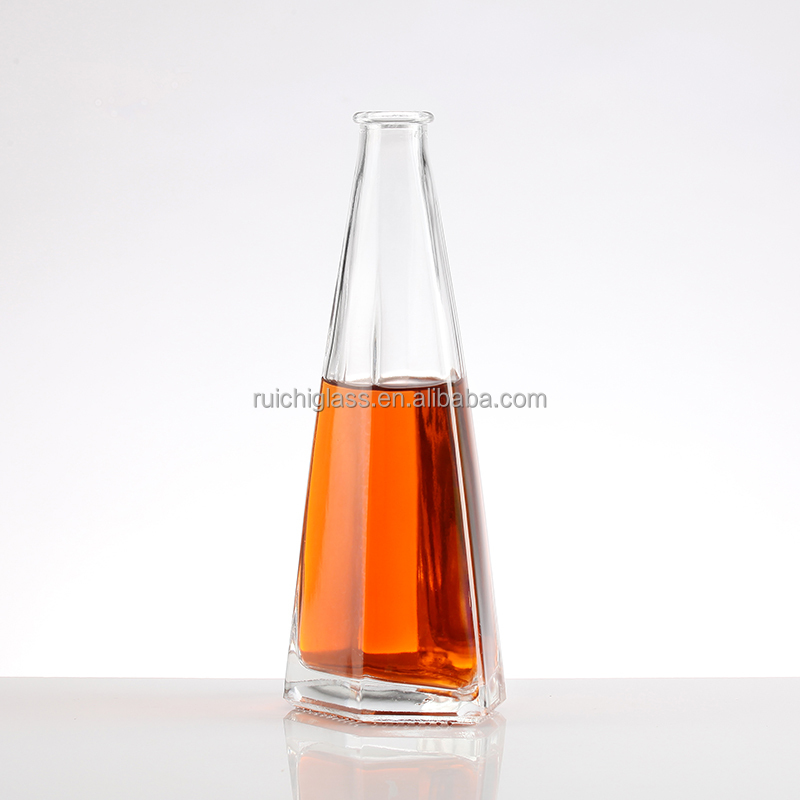 Customized Custom Make Wine Bottles Vodka Spirit Glass Bottles for 375ml 500ml 750ml