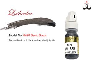 China Professional Eyebrow Microblading Permanent Makeup 8475 Basic Black Tattoo Ink factory