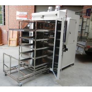 China LIYI Rubber Secondary Vulcanization High Temp Oven With Gas Exhaust Fan Mother Child Cart on sale