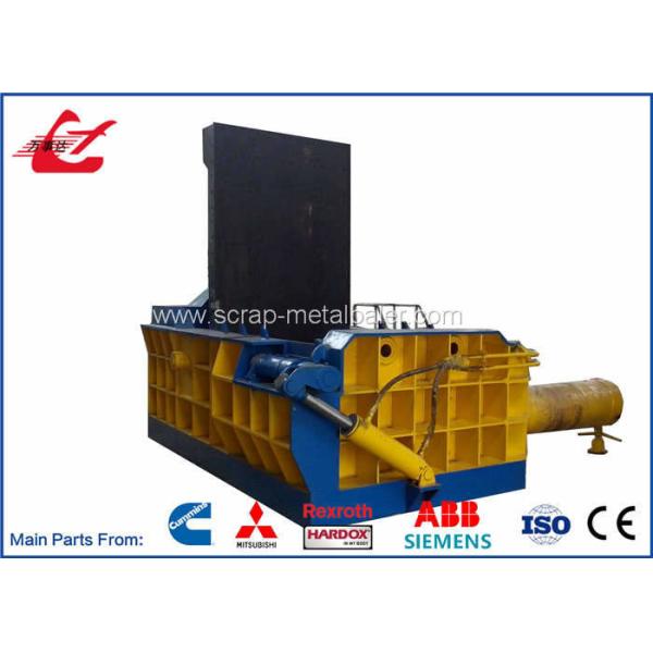 China Non Ferrous Scrap Metal Compactor , 3Ton Per Hour Scrap Baling Press Machine factory