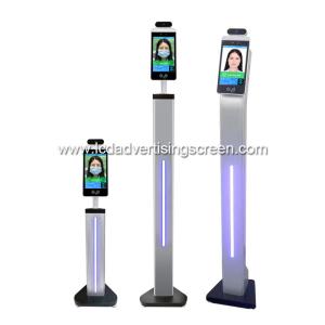 China 8 Inch IPS Face Recognition Infrared Thermometer on sale