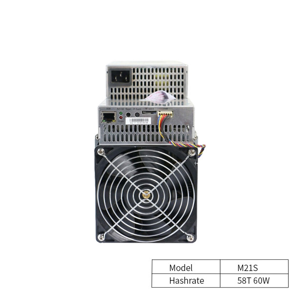 M21S 58T/S Whatsminer Bitcoin Miner , 60W BCH Mining Machine