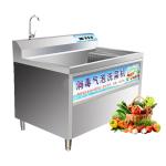 Multi-Function Automatic Restaurant Air Bubble Garlic Part Washing Machine
