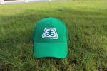 Mesh Unisex Baseball Caps 6 Panel Velcro Closure 100% Pu Leather Material