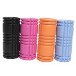 Mace Hollow Yoga Tube Roller Bar Purple Gym Cork Muscle Relax 30x14.5cm