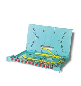 China Sliding Type 48 Port ODF Optical Distribution Frame Rack Mount 2U SC FTTH factory