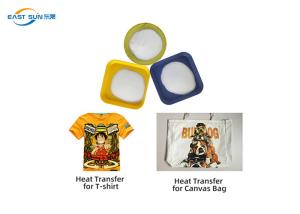 China Polyurethane Hot Melt Adhesive Dtf White Powder Heat Transfer Powder For T-Shirt Printing factory