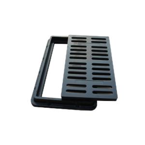 Elite SMC/BMC Light Duty Gully Grid Rectangular Tree Grate For Landscape Design