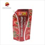 Customized Logo Liquid Detergent Pouch Hand Sanitizer Bag CMYK Printed