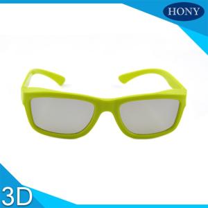 China Soft Frame Linear Polarized 3D Glasses Light Weight For Kino Theater factory