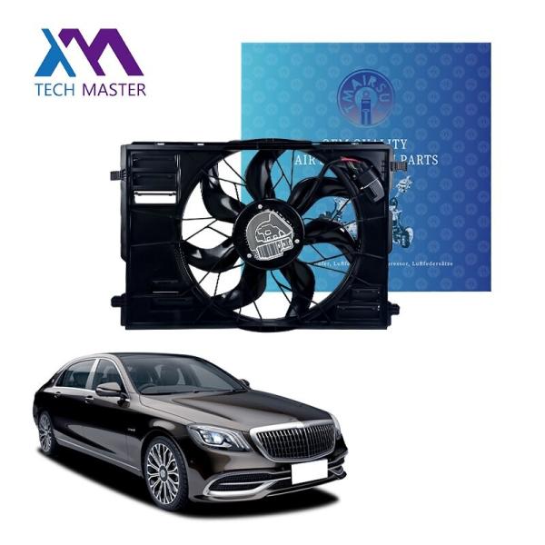 4 Clyinders 600W Parts Auto Car Radiator Cooling Fan For Mercedes Benz A-Class