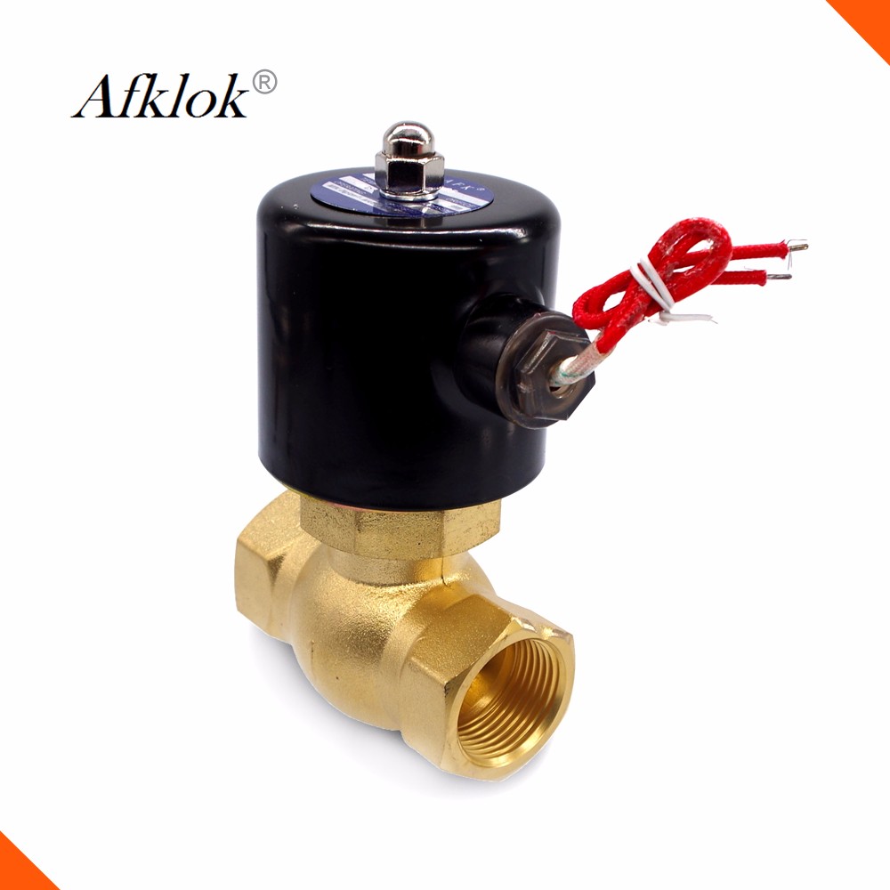 Normally Closed Steam Solenoid Valve Fit For Liquid Gas Steam Large Flow