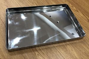 China Rk Bakeware China-304 316 Stainless Seel Deep Drawn Cookie Pan factory