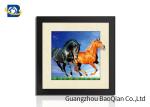 Horse Animal Design 3D / 5D Custom Lenticular Printing MET / PP Material