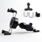 Aluminium X Claw Motorcycle Phone Mount For 3.5-6'' Cell Phone