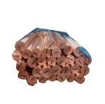 8mm Diameter 99.9% T1 T2 Solid Copper Bar Yellow Cu Bar H62 H59 Red Copper Tu1