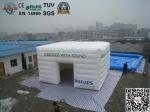 PVC Promotion Inflatable Air Tent 4 Seams Stitching With Logo Printing