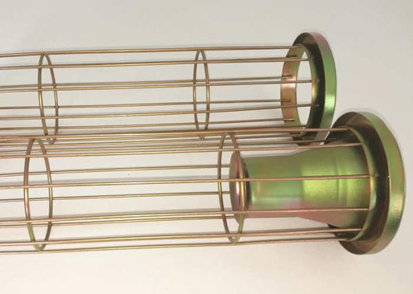 Stainless Steel 8 Dust Collector Cages Compact Structure High Temperature