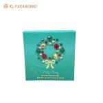 Custom Green Luxury Packaging Christmas Wrapping Decoration Bows Gold Hot