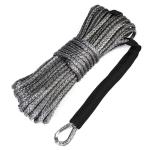 140kn Capacity Black 6Mm Uhmwpe 27000Lbs Synthetic Rope Winch For Atv Utv