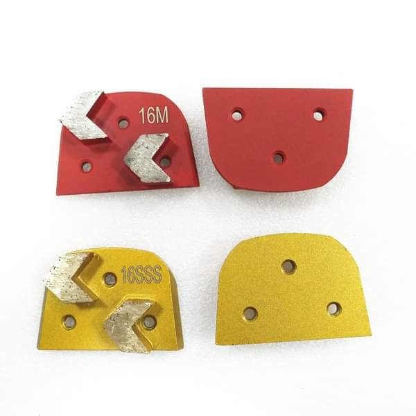 Lavina Diamond Grinding Segments Double Arrow 6# - 300# Super Soft Bond