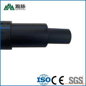 China Threading HDPE Irrigation Pipes Hot Melt Black Polyethylene Plastic Pipe factory