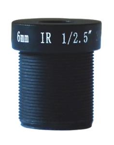 China HD 5MP cctv lens 6MM M12 mount fisheye lens for IP video surveillance camera wide angle cctv lenses factory