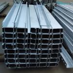 Highway Guardrail Steel C Post Galvanized and Powder Coated for Road Traffic