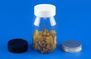 China cWhite Cover Plastic Spice Jars , Small Capacity Airtight Plastic Jars factory
