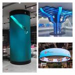 240x120mm P3mm Curved Led Display Screen 3840 High Refresh Rate