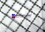 Hot Dipped Galvanized Steel Razor Wire Fence Fence Welded Corrosion Resistance