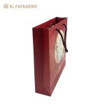 Eco Friendly Color Single Bottle Cardboard High Grade Packing Custom Logo