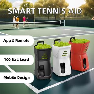 China 2025 Hot Professional Tennis and Padel Ball Machine Outdoor APP Control Padel Tennis Ball Launch Training Shooting Machine factory