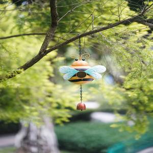 China Outdoor Hanging Metal Animal Garden Ornaments Handmade DIY Insects Wind Chime factory