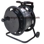 Military Tactical Fiber Optic Cable With TPU 2 4 6 Core 9/125um Tight Buffer