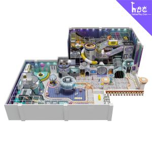 China Customized Large Indoor Playground Equipment Eco Friendly Material Play Structures factory