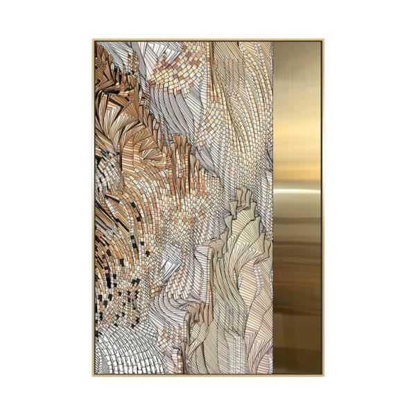 Quality Interior Accent Wall Decorations Background Star Hotel Texture Art