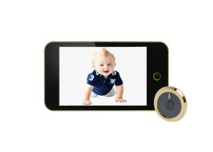 China Smart home security 4.0inch HD screen Door Peephole Digital Door Viewer factory