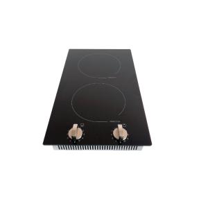 China 8.5Kg Zinc Alloy Double Burner Induction Cooktop factory
