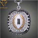 Sports Teams Embassed Necklace Championship Pendant