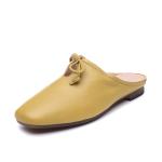 HZM044 Single Shoes Women'S Spring New Thick Heel Pointed Literary Single Shoes