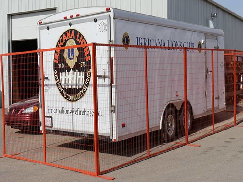Long Service Life 8ftx10ft Canada Temporary Fencing Anti Corrosion Removable