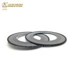 Cemented Carbide Disc Cutter Round Blade , Tungsten Carbide Cutting Disc