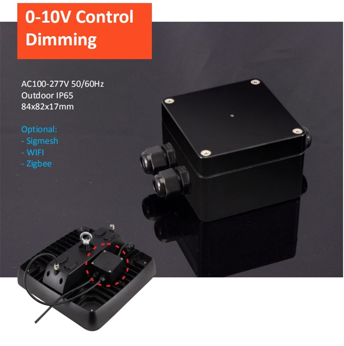240W Zigbee Square Hi-bay